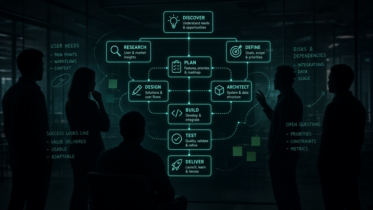 How we work on custom software