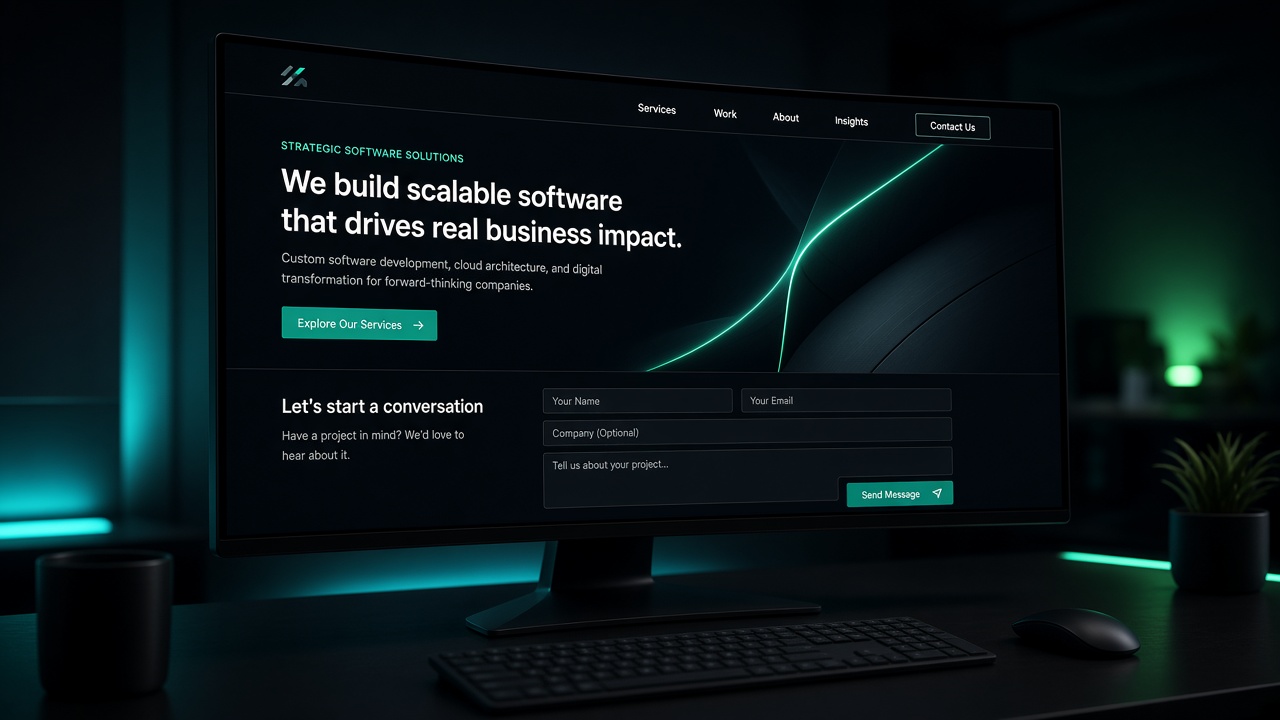 Website development - modern websites and web apps